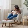 Кресло-качалка Tutti Bambini Jonah Luxe с пуфом