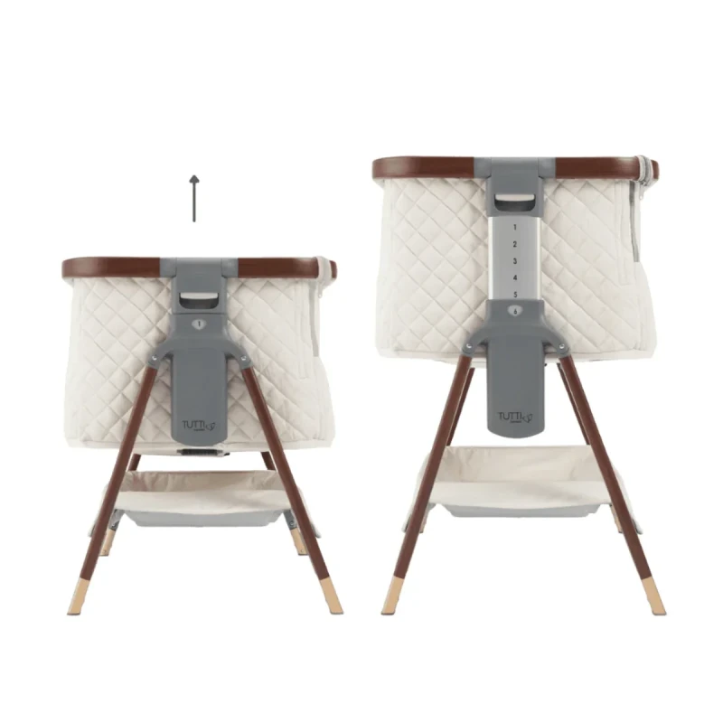 Колыбель Tutti Bambini CoZee Luxe с колесами